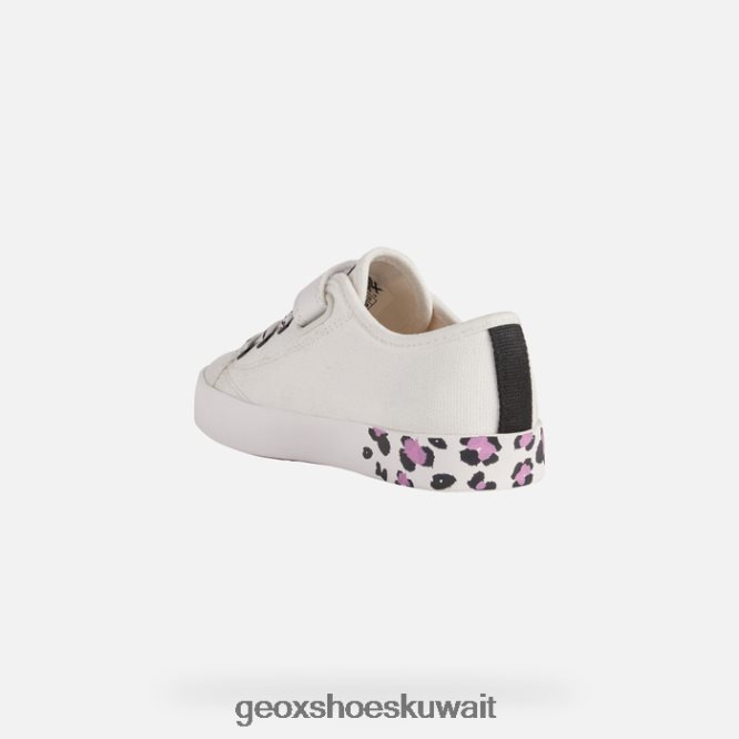 Geox BLL84T1185 Ciak Girl White/Black