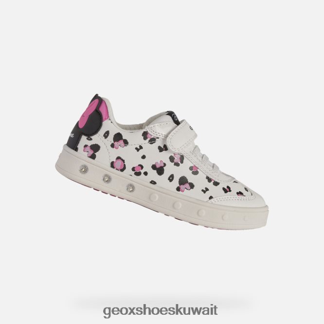 Geox BLL84T1209 Skylin Girl White/Black