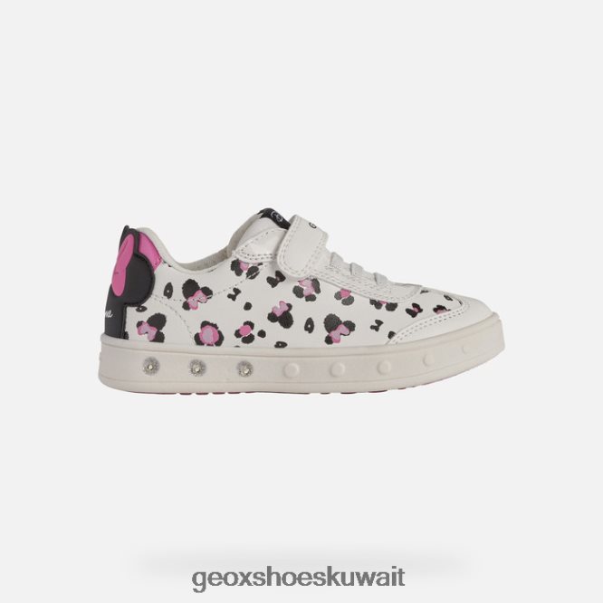 Geox BLL84T1209 Skylin Girl White/Black