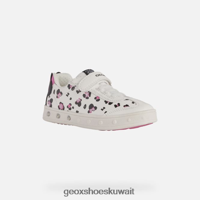 Geox BLL84T1209 Skylin Girl White/Black