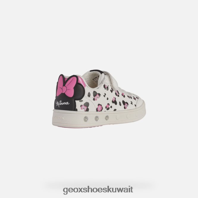 Geox BLL84T1209 Skylin Girl White/Black