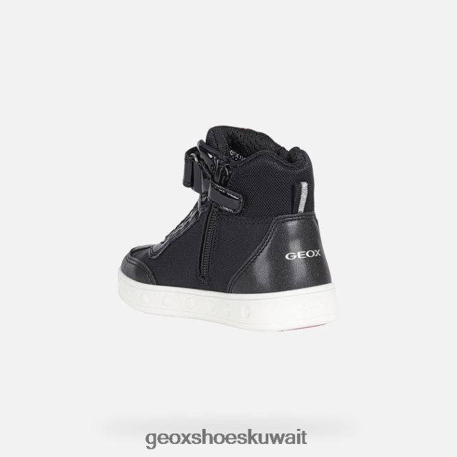 Geox BLL84T1218 Skylin Girl Black/Red
