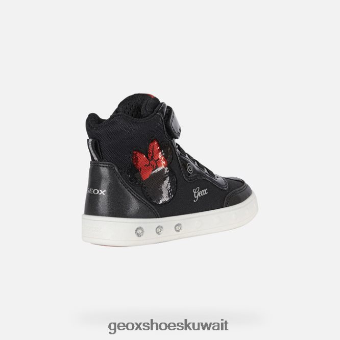 Geox BLL84T1218 Skylin Girl Black/Red