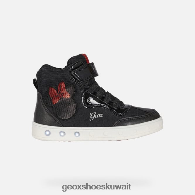 Geox BLL84T1218 Skylin Girl Black/Red