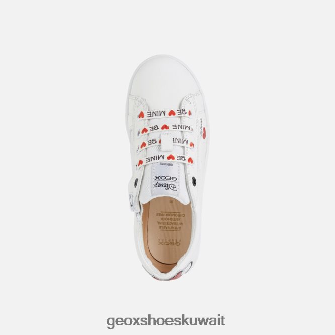 Geox BLL84T1233 Kathe Girl White/Red