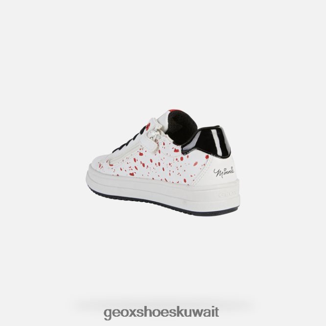 Geox BLL84T1235 Rebecca Girl White/Black