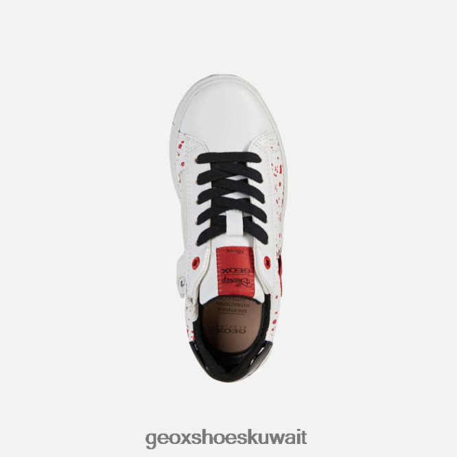 Geox BLL84T1235 Rebecca Girl White/Black