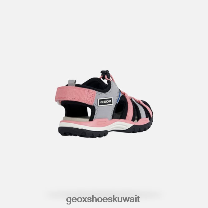 Geox BLL84T1010 Borealis Girl Grey/Black
