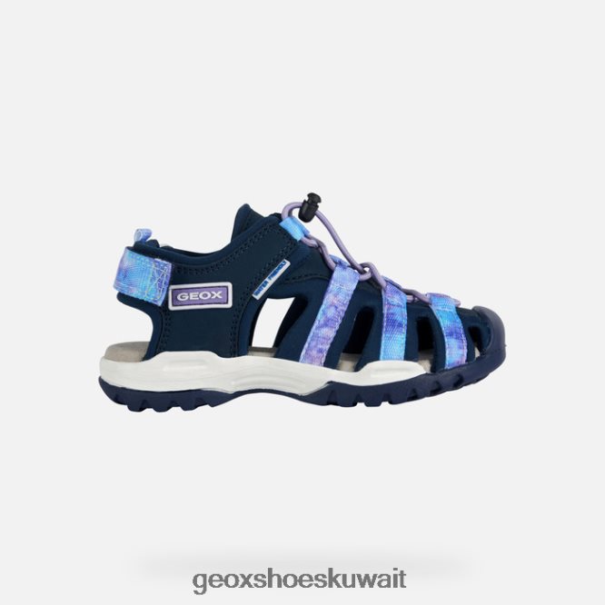 Geox BLL84T1011 Borealis Girl Navy/Violet