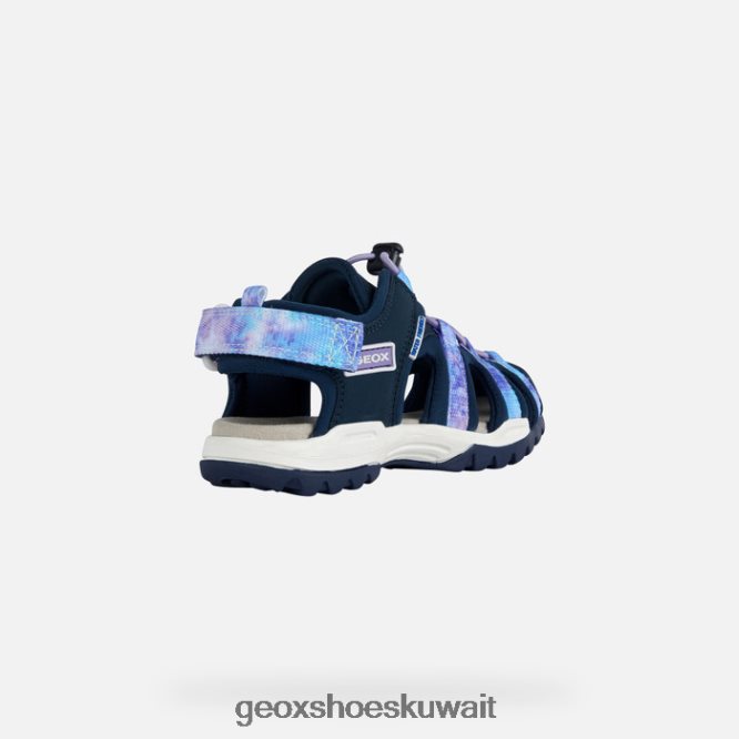 Geox BLL84T1011 Borealis Girl Navy/Violet