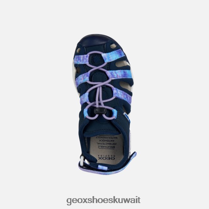 Geox BLL84T1011 Borealis Girl Navy/Violet