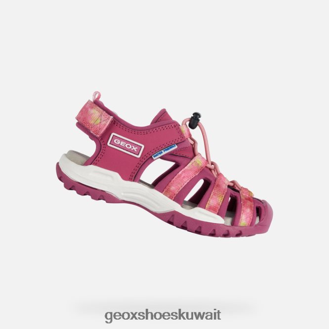 Geox BLL84T1012 Borealis Girl Cyclamen