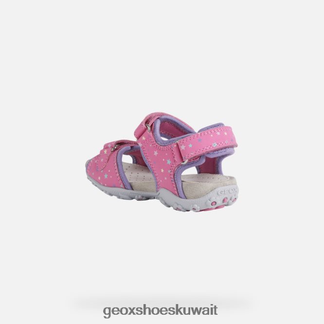 Geox BLL84T1040 Roxanne Girl Fuchsia/Lilac