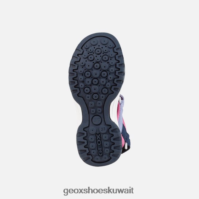 Geox BLL84T1043 Borealis Girl Navy/Fuchsia