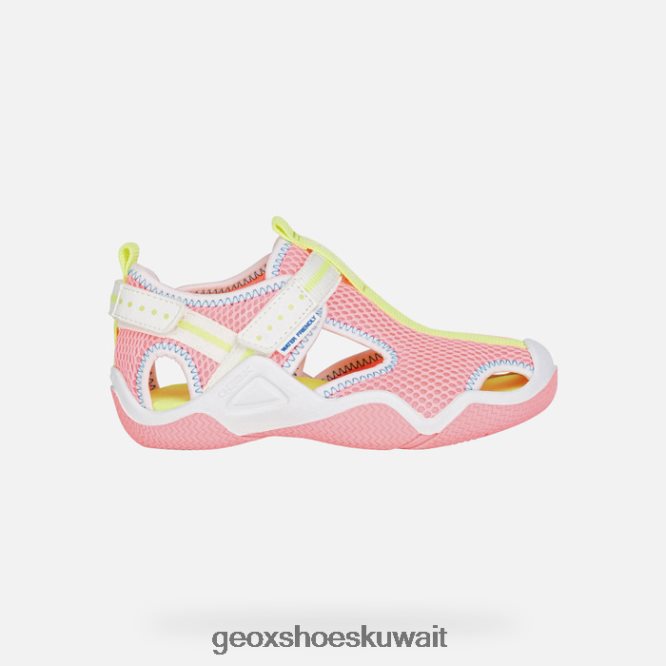 Geox BLL84T1047 Wader Junior Fluo Fuchsia/White