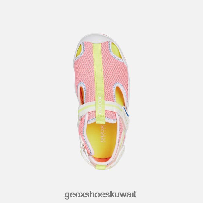 Geox BLL84T1047 Wader Junior Fluo Fuchsia/White
