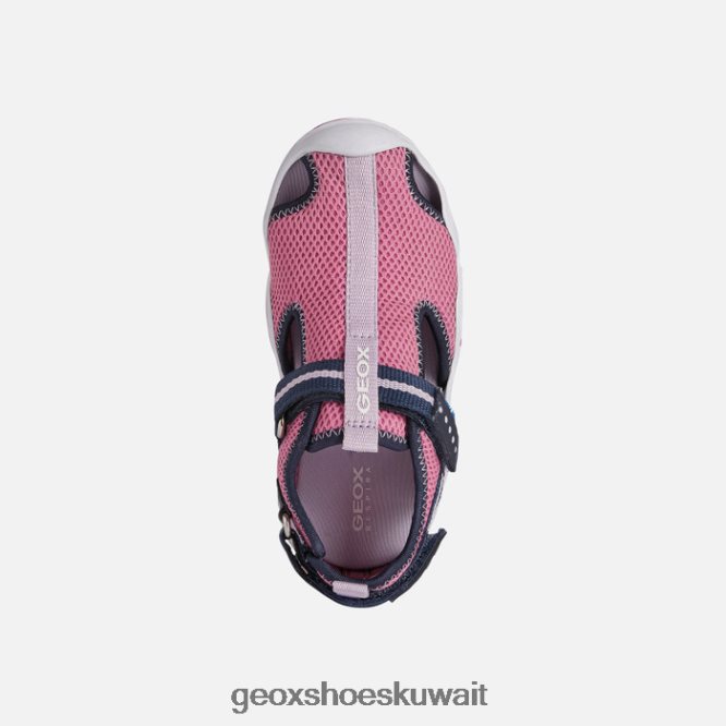 Geox BLL84T1050 Wader Junior Fuchsia/Navy