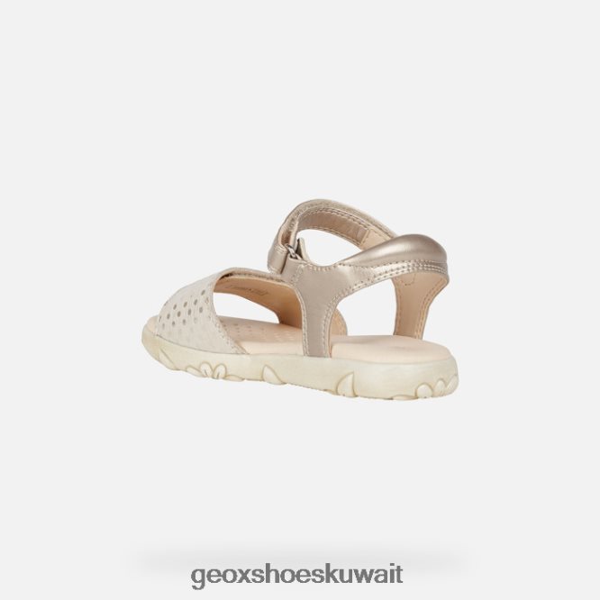 Geox BLL84T1055 Sandal Haiti Girl Beige