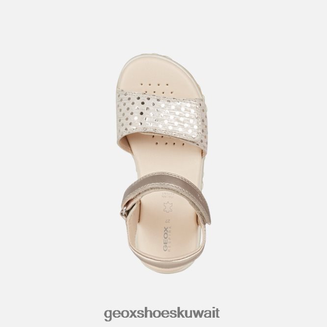 Geox BLL84T1055 Sandal Haiti Girl Beige
