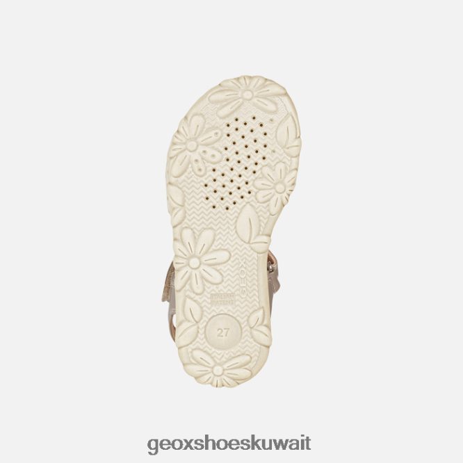 Geox BLL84T1055 Sandal Haiti Girl Beige