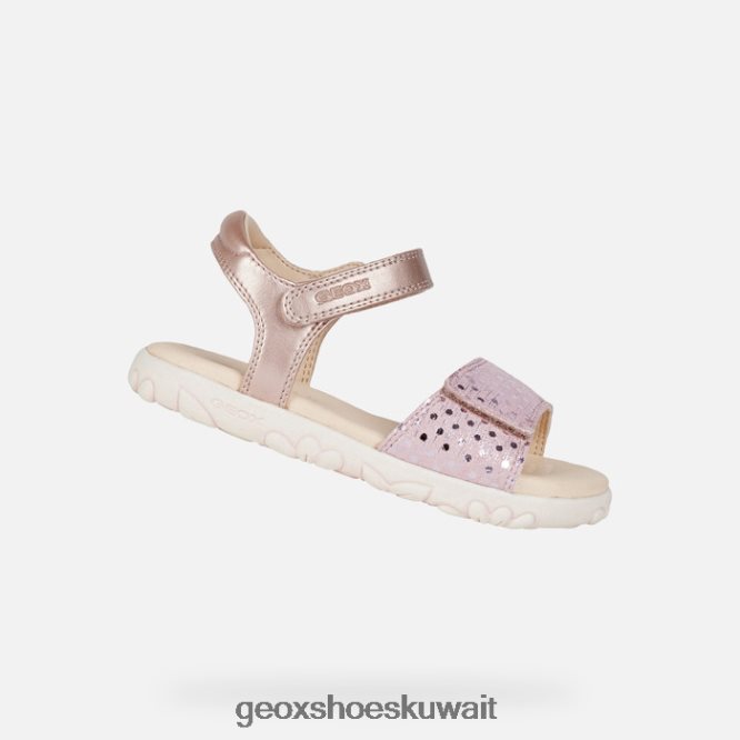 Geox BLL84T1059 Sandal Haiti Girl Antique Rose
