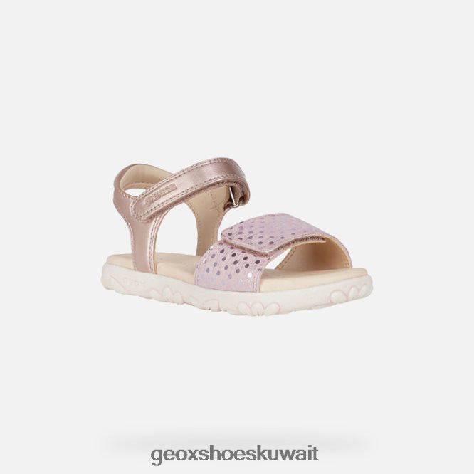 Geox BLL84T1059 Sandal Haiti Girl Antique Rose