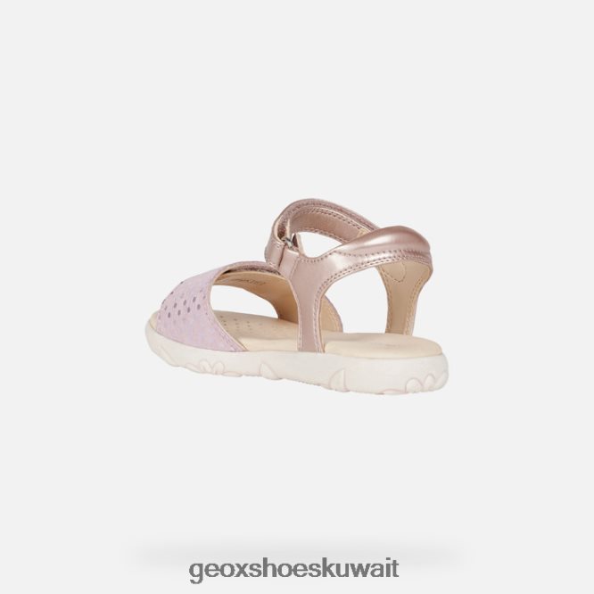 Geox BLL84T1059 Sandal Haiti Girl Antique Rose