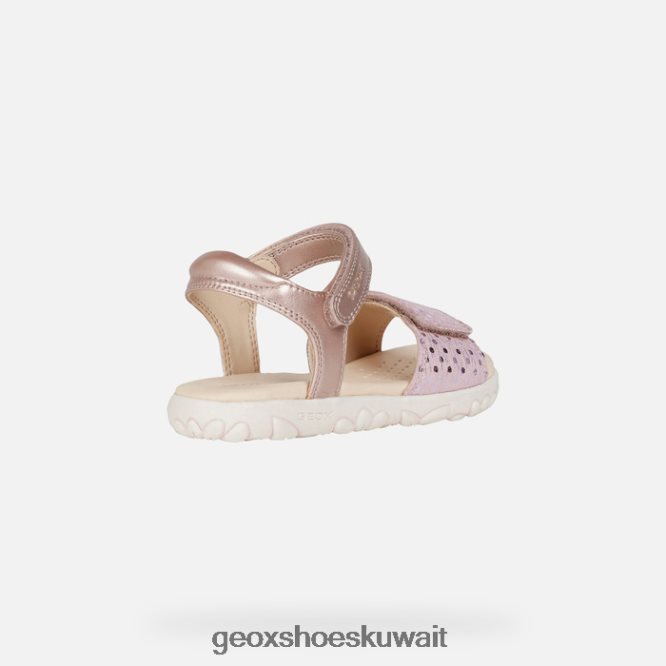 Geox BLL84T1059 Sandal Haiti Girl Antique Rose