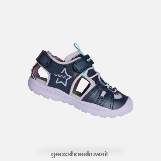Geox BLL84T1069 Vaniett Girl Navy/Orchid