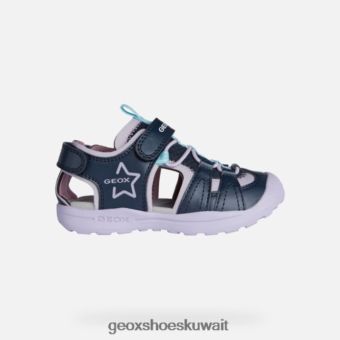 Geox BLL84T1069 Vaniett Girl Navy/Orchid