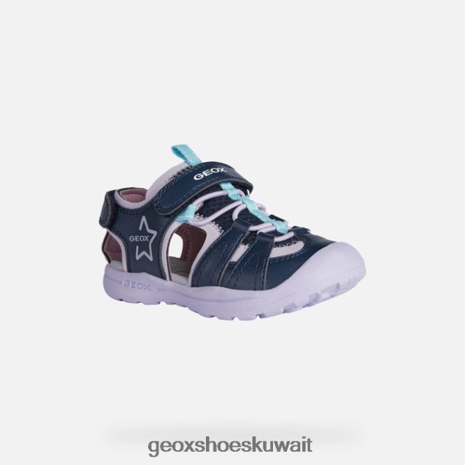 Geox BLL84T1069 Vaniett Girl Navy/Orchid