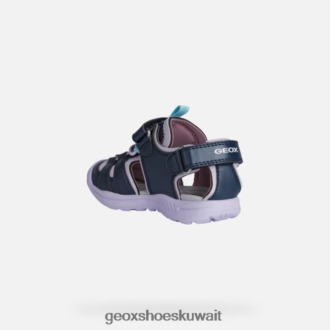 Geox BLL84T1069 Vaniett Girl Navy/Orchid