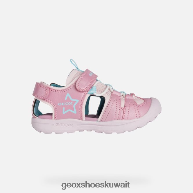 Geox BLL84T1070 Vaniett Girl Pink/Aqua