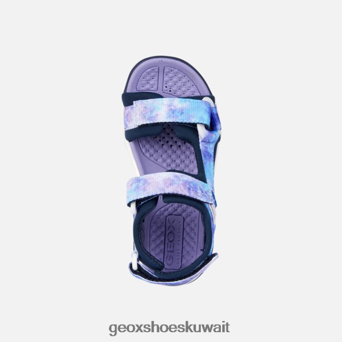 Geox BLL84T1078 Borealis Girl Navy/Violet