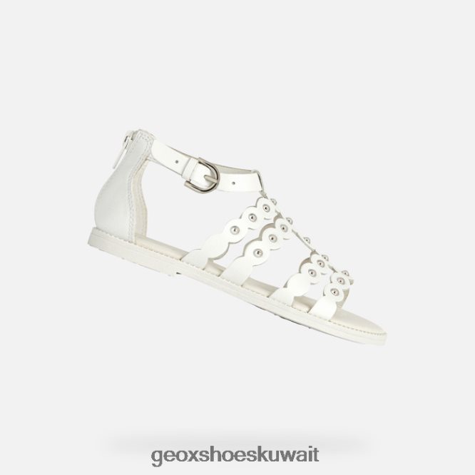 Geox BLL84T1105 Sandal Karly Girl White