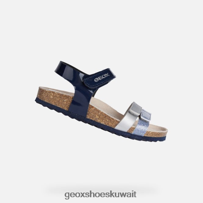 Geox BLL84T1122 Adriel Girl Navy/Silver