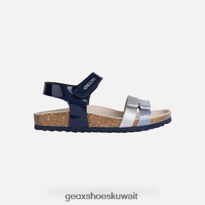 Geox BLL84T1122 Adriel Girl Navy/Silver