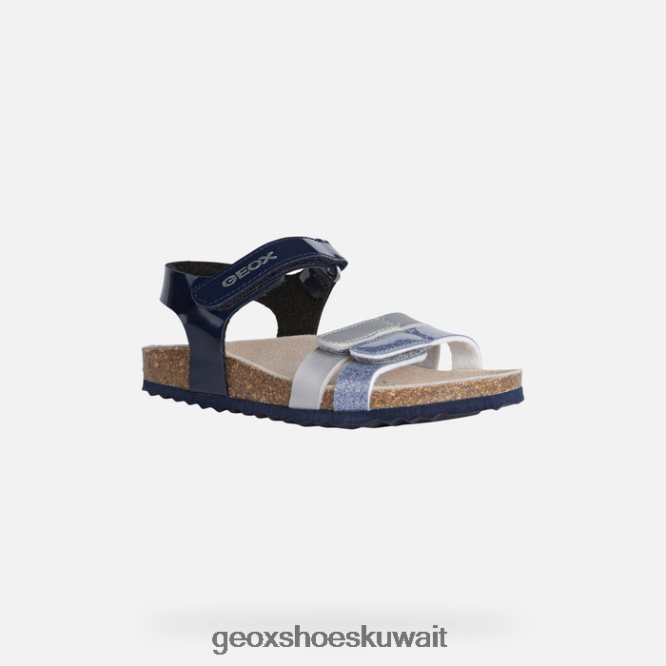 Geox BLL84T1122 Adriel Girl Navy/Silver