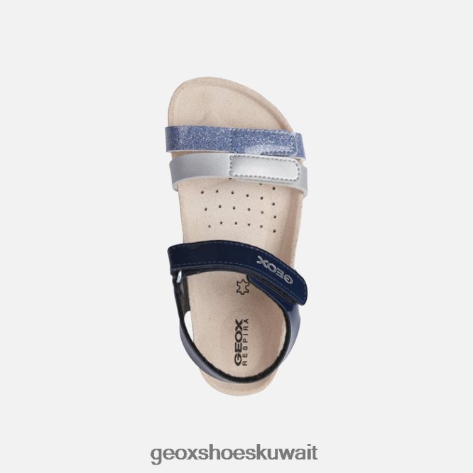 Geox BLL84T1122 Adriel Girl Navy/Silver