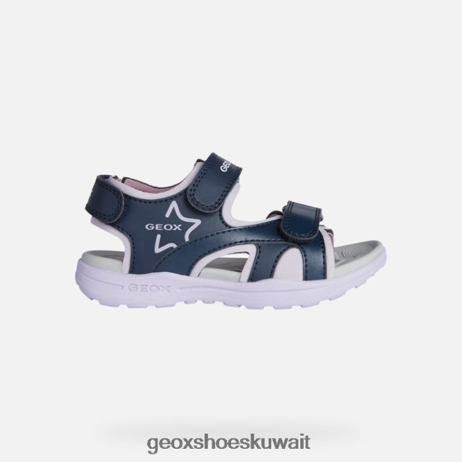Geox BLL84T1141 Vaniett Girl Navy/Orchid