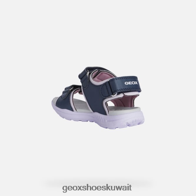 Geox BLL84T1141 Vaniett Girl Navy/Orchid