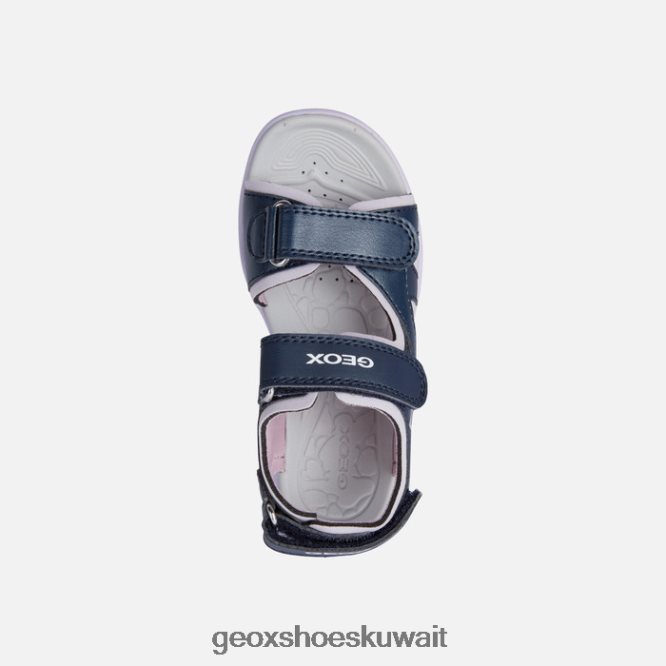 Geox BLL84T1141 Vaniett Girl Navy/Orchid
