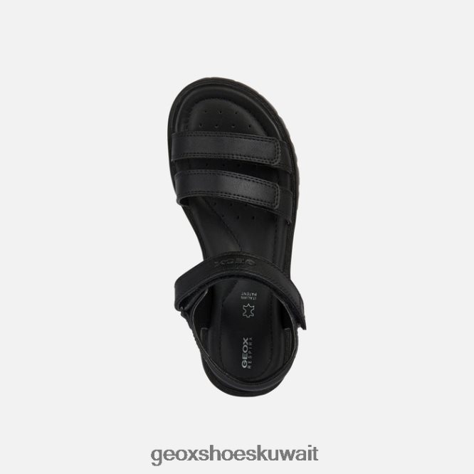 Geox BLL84T1144 Sandal Starblush Girl Black
