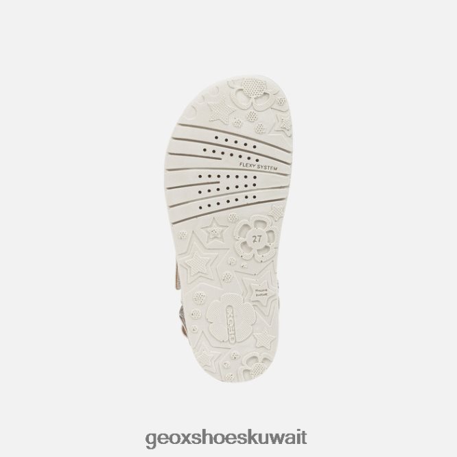 Geox BLL84T1192 Sandal Costarei Girl Silver