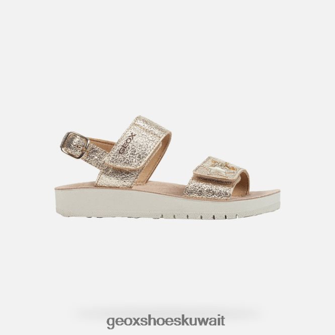 Geox BLL84T1193 Sandal Costarei Girl Gold