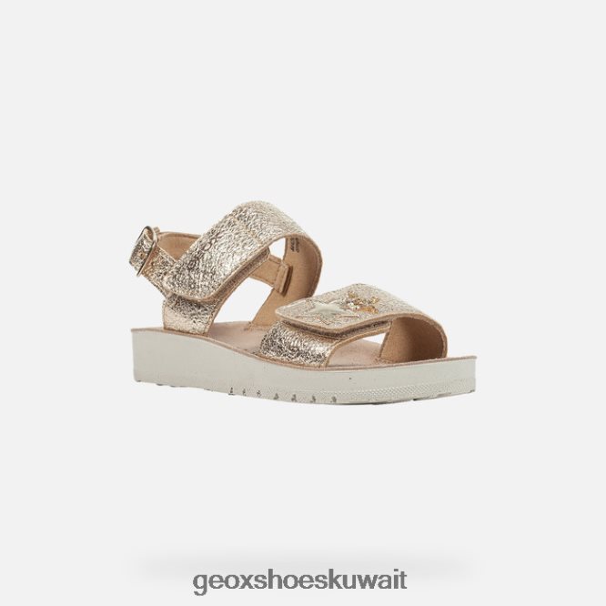 Geox BLL84T1193 Sandal Costarei Girl Gold