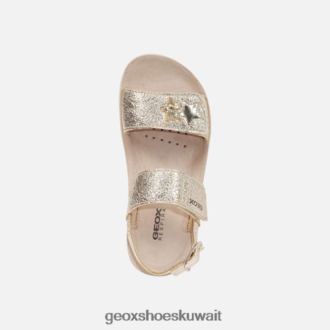 Geox BLL84T1193 Sandal Costarei Girl Gold