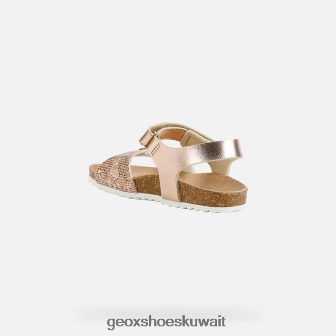 Geox BLL84T1211 Adriel Girl Platinum