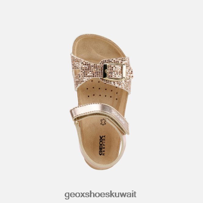 Geox BLL84T1211 Adriel Girl Platinum