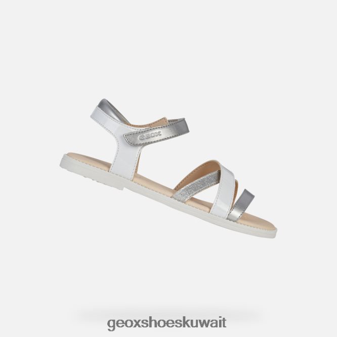 Geox BLL84T1225 Sandal Karly Girl White